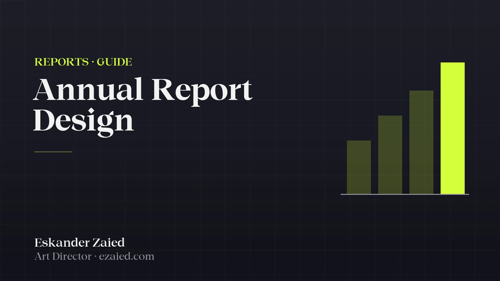 Annual Report Design: How to Make People Read It